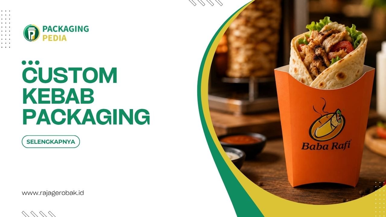 Custom Kebab Packaging Untuk Bisnis Takeaway Serta Delivery